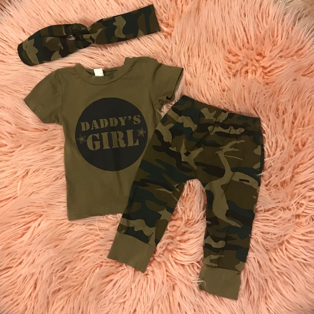 Daddy’s Girl Camo Outfit